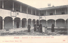 ITALIE - Fiesole - Convento Di San Francesco - Il Cortile 1300 - Carte Postale Ancienne - Otros & Sin Clasificación