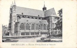 BELGIQUE - BRUXELLES - Eglise Notre Dame Au Sablon - Carte Poste Ancienne - Autres & Non Classés