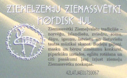 Latvia:Used Phonecard, Lattelekom, 3 Lati, Kids, 2002 - Lettland