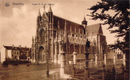 BELGIQUE - BRUXELLES - Eglise N D Du Sablon - Ed Nels - Carte Poste Ancienne - Other & Unclassified