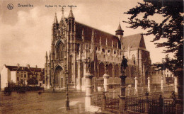 BELGIQUE - BRUXELLES - Eglise N D Du Sablon - Ed Nels - Carte Poste Ancienne - Sonstige & Ohne Zuordnung