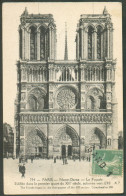 FRANCE 10 C. Semeuse Annulé à L'arrivée Par La Griffe GAND 1 Sur Une C.P. De PARIS Le 19-4-1923 -  20234 - Franquicia