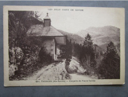 CPA 74 Haute Savoie  THORENS  - Chapelle De PIERRE TAILLEE  écrite Vers  1938 - Thorens-Glières