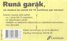 Latvia:Used Phonecard, Lattelekom, 2 Lati, 10 Santimu, 2006 - Latvia