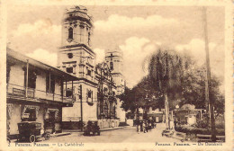 PANAMA - Panama City - La Cathédrale - Carte Postale Ancienne - Panamá