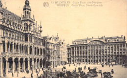 BELGIQUE - BRUXELLES - Grand'place Coté Nord Est - Edit Librairie Centrale - Carte Poste Ancienne - Other & Unclassified