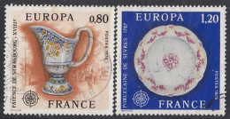 FRANCE 1961-1962,used,falc Hinged - Porselein