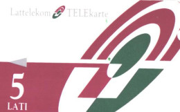 Latvia:Used Phonecard, Lattelekom, 5 Lati - Letland