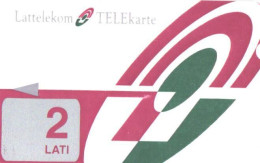 Latvia:Used Phonecard, Lattelekom, 2 Lati, A - Lettonia