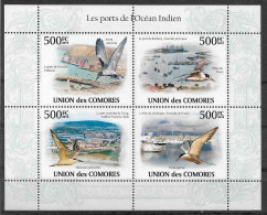 2009  COMORES  1914-17 ** Oiseaux Et Ports Océan Indien ,  Côte 15.00 - Comoros