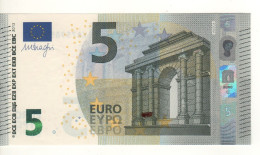 5 EURO  "Spain"    DRAGHI    V 005 G4   VA7598589437  /  FDS - UNC - 5 Euro