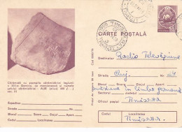 STAMPED BRICK, ANCIENT RELIC, ARCHAEOLOGY, POSTCARD STATIONERY, 1976, ROMANIA - Archaeology