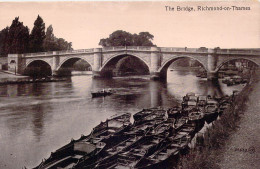 ANGLETERRE - Richmond-on-Thames - The Bridge - Carte Postale Ancienne - Autres & Non Classés