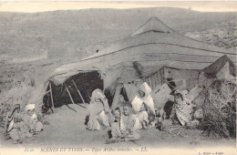 ALGERIE - Scènes & Types - Types Arabes Nomades - Carte Postale Ancienne - Escenas & Tipos