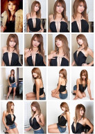 China Postcard，Leah Dizon, Leah Dizon, Sexy Model, Celebrity, And Beauty Movie，16 Pcs - China