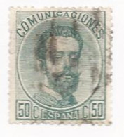 17676) Spain 1872 - Gebruikt