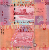 SAMOA        5 Tala        P-38b       ND (2012)       UNC - Samoa