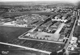 52-CHAUMONT- VUE AERIENNE AVENUE DE LA REPUBLIQUE AU FOND LE VIADUC - Chaumont