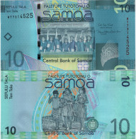 SAMOA        10 Tala        P-39b       ND (2017)       UNC - Samoa