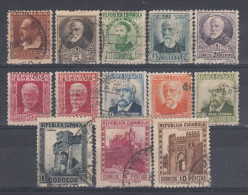 ESPAÑA 1932 Nº 662/675 USADO - Used Stamps