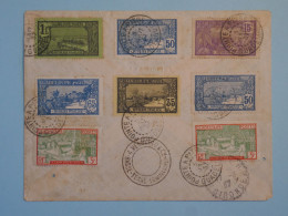 BT12 GUADELOUPE BELLE   LETTRE  TRES RARE 1937 1ER VOL  POINTE A PITRE A BORDEAUX FRANCE  +AF. FLAMBOYANT+++ - Covers & Documents