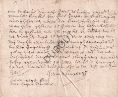 Werchter/Leuven - Manuscript - 1730 - Gesigneerd Meyer Van De Heerlijkheid Werchter, J. Van Leemputte (V2576) - Manuscrits