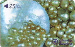 Bahrain - Batelco (GPT) - Pearls 1 - 49BAHL (Crossed Ø), 2001, Used - Baharain