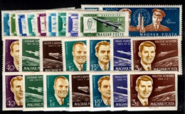 Hungría (Aéreos) Nº 232/49,243s/49s. Año 1962 - Unused Stamps