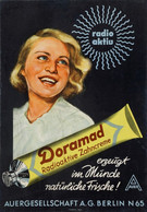 Doramad Radioaktive Zahncreme Dentifrice Thoothpaste Radioactivité Publicité - Advertising (Photo) - Oggetti