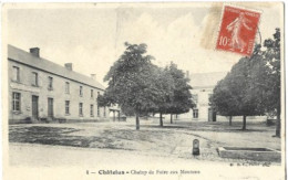 23 Châtelus Creuse  Champ De Foire Aux Moutons - Chatelus Malvaleix