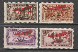 Alaouites  1926  P A  N° 9 à 12  Neuf X - Nuovi