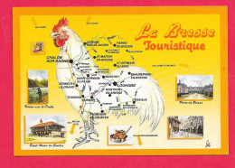 Cpa 01-La BRESSE Touristique, MULTI-VUES DOS VIERGE 2 SCANNES - Rhône-Alpes