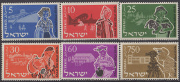 ISRAEL - Anniversaire De La " Jeune Alivah " - Unused Stamps (without Tabs)
