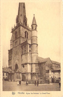 BELGIQUE - NIVELLES - Eglise Ste Gertrude - La Grand'Place - Edit Debauque - Carte Postale Ancienne - Nijvel