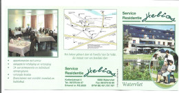 Watervliet Service Residentie Helios Ketterijstraat Visitekaartje Htje - Cartes De Visite