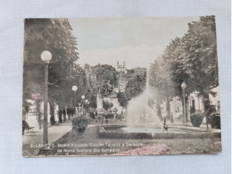 ANTIQUE POSTCARD PORTUGAL LAMEGO - JARDIM VISCONDE GUEDES TEIXEIRA E SANTUARIO USED 1962 - Viseu