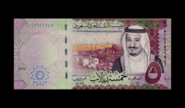 Saudi Arabia 2017 UNC 5 Riyals P38/B - Saoedi-Arabië