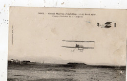 NICE GRAND MEETING D'AVIATION ( 10-25 AVRIL 1910 ) CHAMP D'AVIATION DE LA CALIFORNIE - Transport Aérien - Aéroport