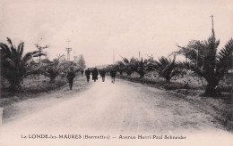 La Londe Les Maures - Boulevard Henri Paul Schneider - CPA °J - La Londe Les Maures