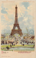 FRANCE - 75 - EXPOSITION UNIVERSELLE DE 1900 - La Tour Eiffel - Carte Postale Ancienne - Expositions