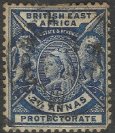 British East Africa. 1896-1901 QV. 2½a Used. SG 68 - British East Africa