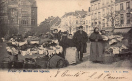 BELGIQUE , Cpa  BRUXELLES , Marché Aux Légumes  (01092.S2) - Marchés