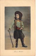 FOLKLORE - COSTUMES - Jeune Breton - Carte Postale Ancienne - Trachten