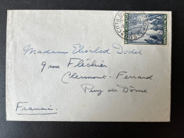 ENVELOPPE VATICAN 1950 / ANNO SANTO MCML / POUR CLERMONT FERRAND FRANCE - Briefe U. Dokumente