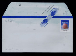 Gc7723 PORTUGAL "Blue Mail" Mint Cover Postal Stationery Fev.1991 (70$00) - Flammes & Oblitérations