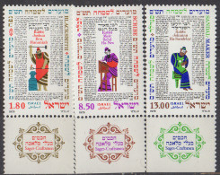 ISRAEL - Nouvel An 5740: Sages Artisans Tab - New Year