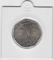 Isle Of Man 50p Coin WW1 Poppy 2018 (Small Format) Circulated - Île De  Man