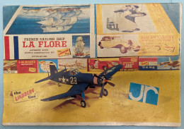Catalogue JR (Les Jouets Rationnels) Maquettes The Lindberg Line 1968/69   Avions Voitures Bateaux - Frankreich