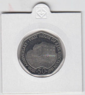 Isle Of Man 50p Coin House Of Keys 2017 (Small Format) Circulated - Île De  Man