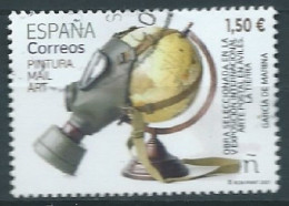 ESPAGNE SPANIEN SPAIN ESPAÑA 2021 V EXPO INTERNATIONAL MAIL ART (AVILÉS) LA TIERRA USED ED 5479 MI 5529 YT 5234 SC 4508 - Used Stamps